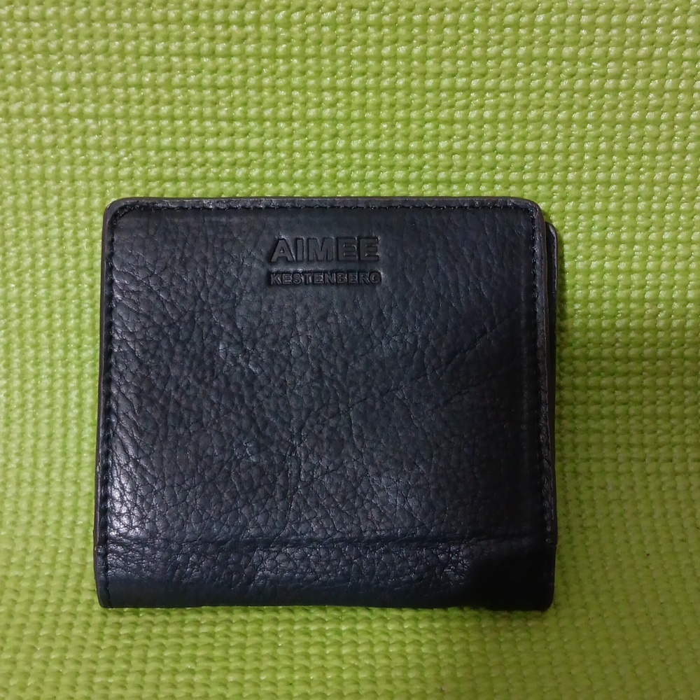 Aimee Kestenberg Black Leather Wallet